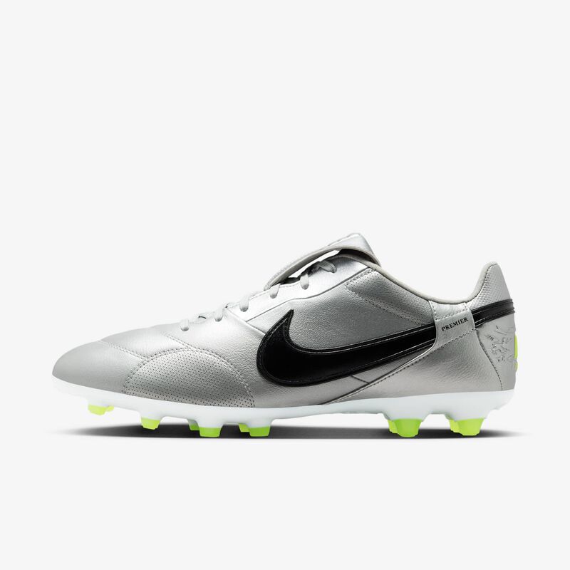 Nike Premier 3, Plata metalizada/Volt/Negro, hi-res
