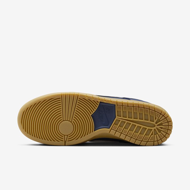 Nike SB Dunk Low Pro, Azul Marino/Azul Marino/Goma Marrón Claro/Blanco, hi-res
