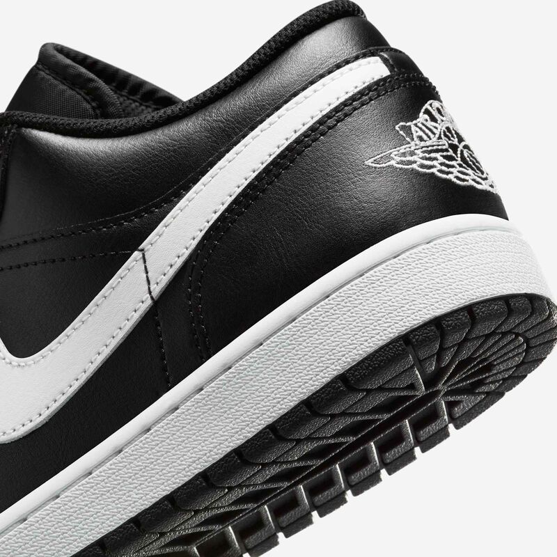 Air Jordan 1 Low, Negro/Blanco Cumbre, hi-res