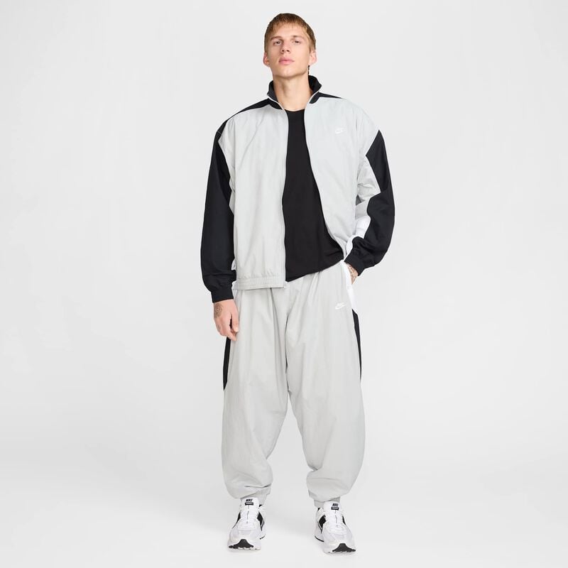 Nike Club, Gris Ahumado Claro/Blanco/Negro/Blanco, hi-res
