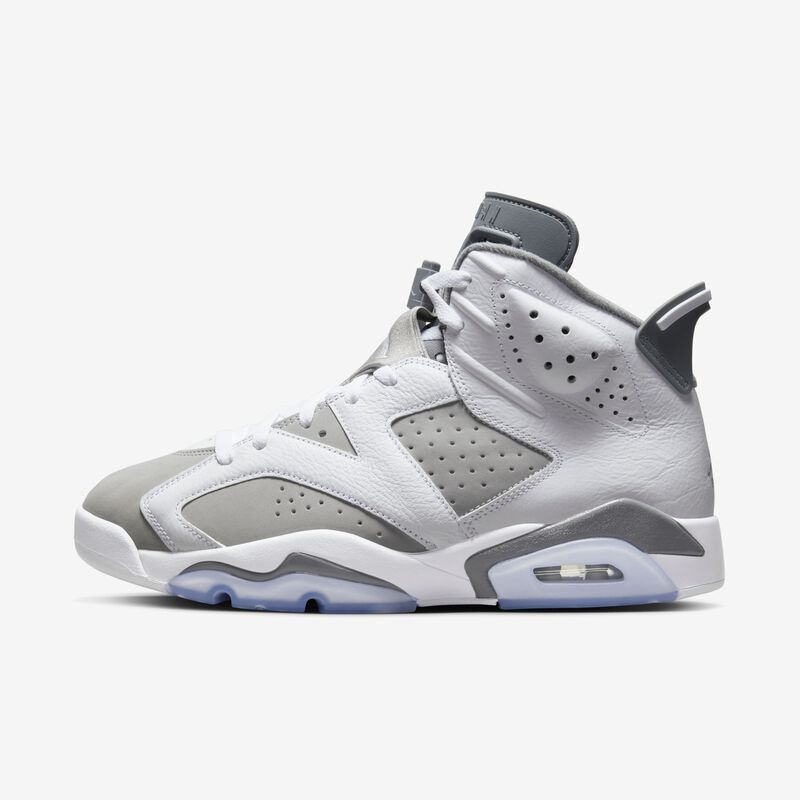 Air Jordan 6 Retro "Cool Grey", Blanco/Gris azulado/Gris medio, hi-res