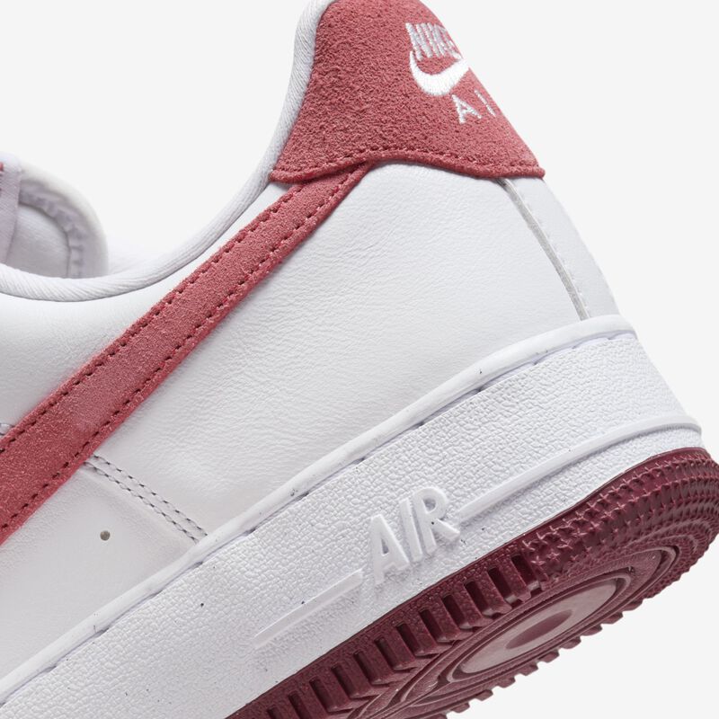 Nike Air Force 1 '07, Blanco/Rojo del Equipo/Rojo Dragón/Adobe, hi-res