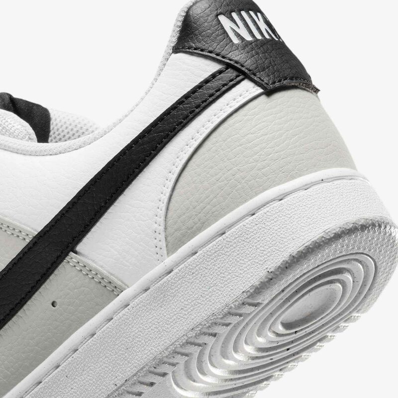 Nike Court Vision Low, Gris Niebla/Blanco/Negro, hi-res