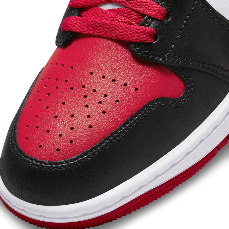 Nike Air Jordan 1 Mid, NEGRO, hi-res