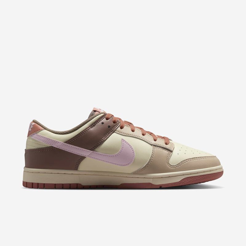 Nike Dunk Low Retro, Caqui Desierto/Leche De Coco/Marrón Visón/Espuma Rosa, hi-res