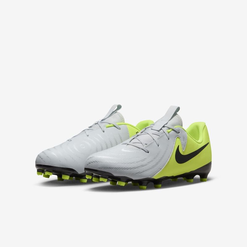 Nike Jr. Phantom GX 2 Academy, Plata Metalizada/Negro-Voltio, hi-res