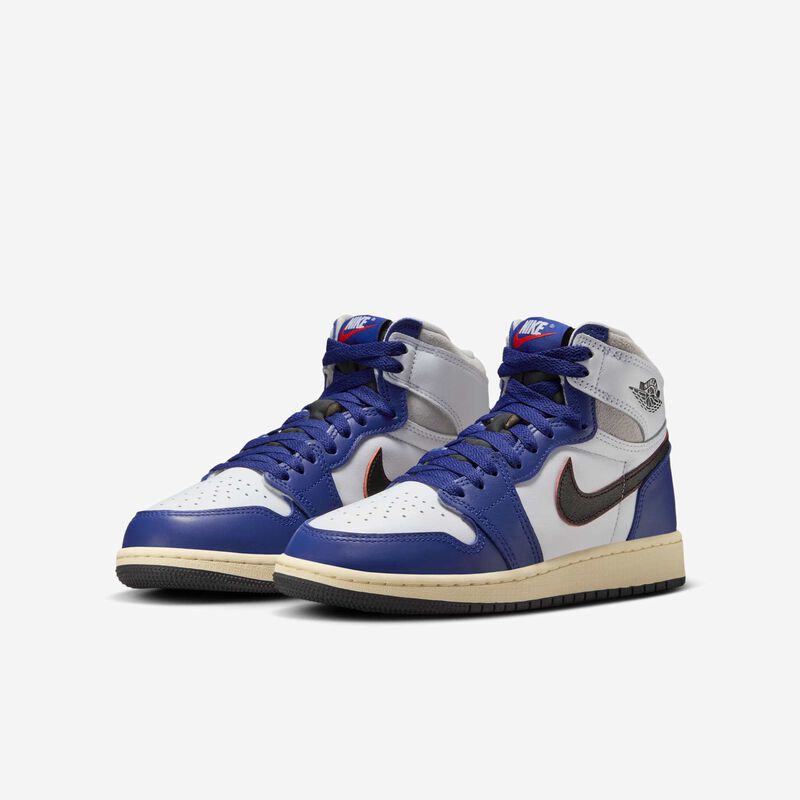 Air Jordan 1 High OG, Blanco/Gris Neutro/Azul Royal Intenso/Negro, hi-res