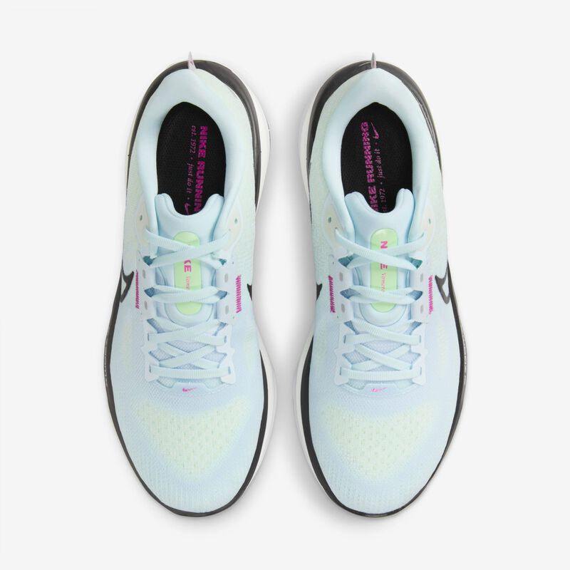 Nike Vomero 17, Azul Glaciar/Negro-Verde Apenas, hi-res