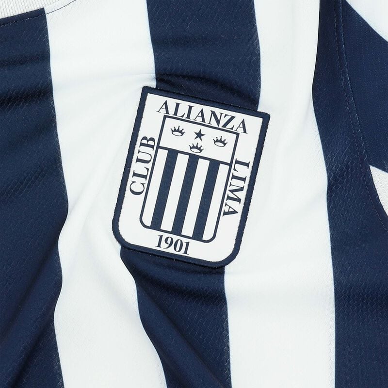Nike Camiseta Hombre Alianza Lima 2026 Local, Blanco/Azul Marino Medianoche/(Rojo Chile), hi-res
