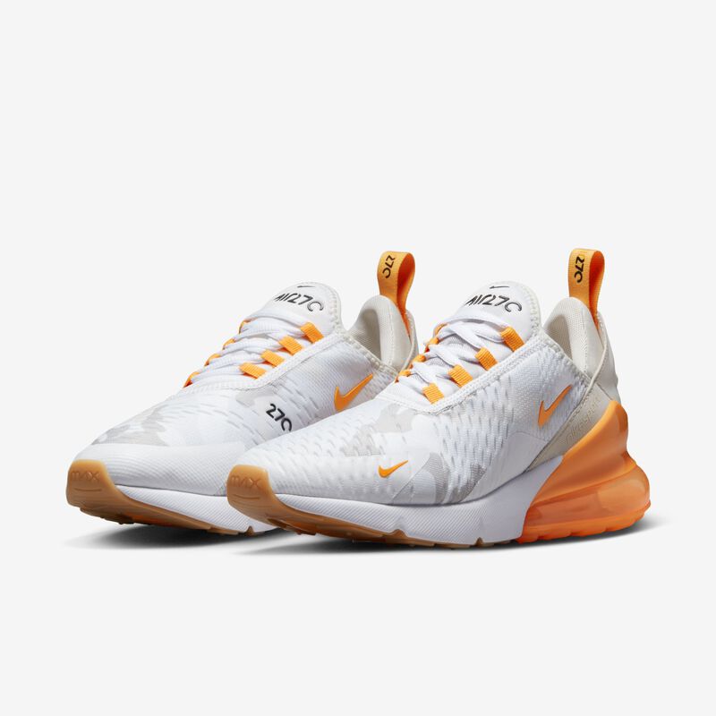 Nike Air Max 270 SE, Blanco/Marrón verdoso claro/Polvo fotón/Naranja vivo, hi-res