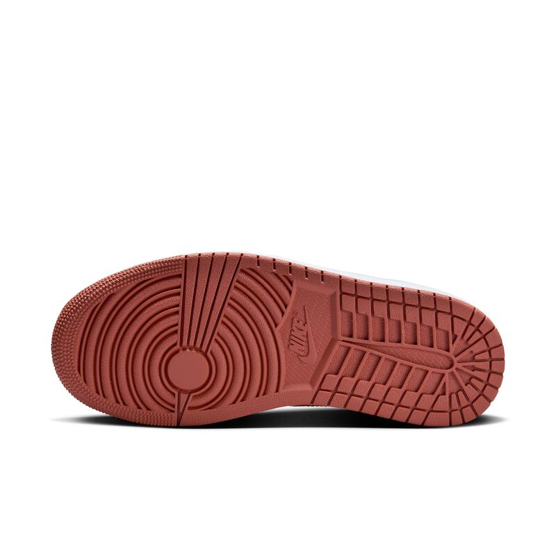 Air Jordan 1 Low, Platino puro/Blanco/Naranja Sky J, hi-res