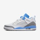 Jordan Spizike Low, Blanco/Azul Universitario-Gris Lobo, hi-res