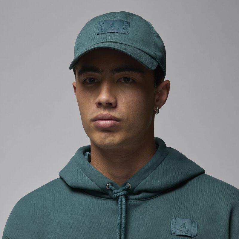 Jordan Club Cap, Verde Oxidado/Azul Verdoso Oscuro Atómico, hi-res