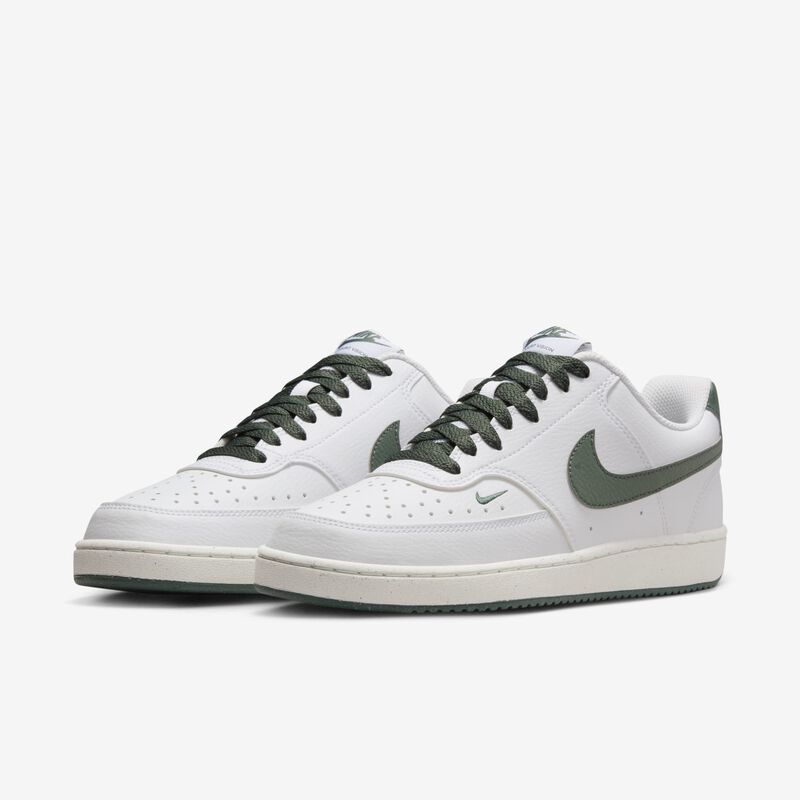 Nike Court Vision Low Next Nature, Blanco/Verde estadio/Vela/Verde vintage, hi-res