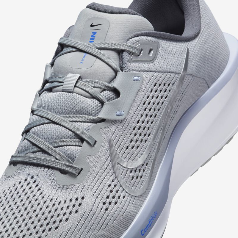 Nike Quest 6, Gris Humo Claro/Pizarra Cenicienta/Hiperreal/Gris Hierro, hi-res
