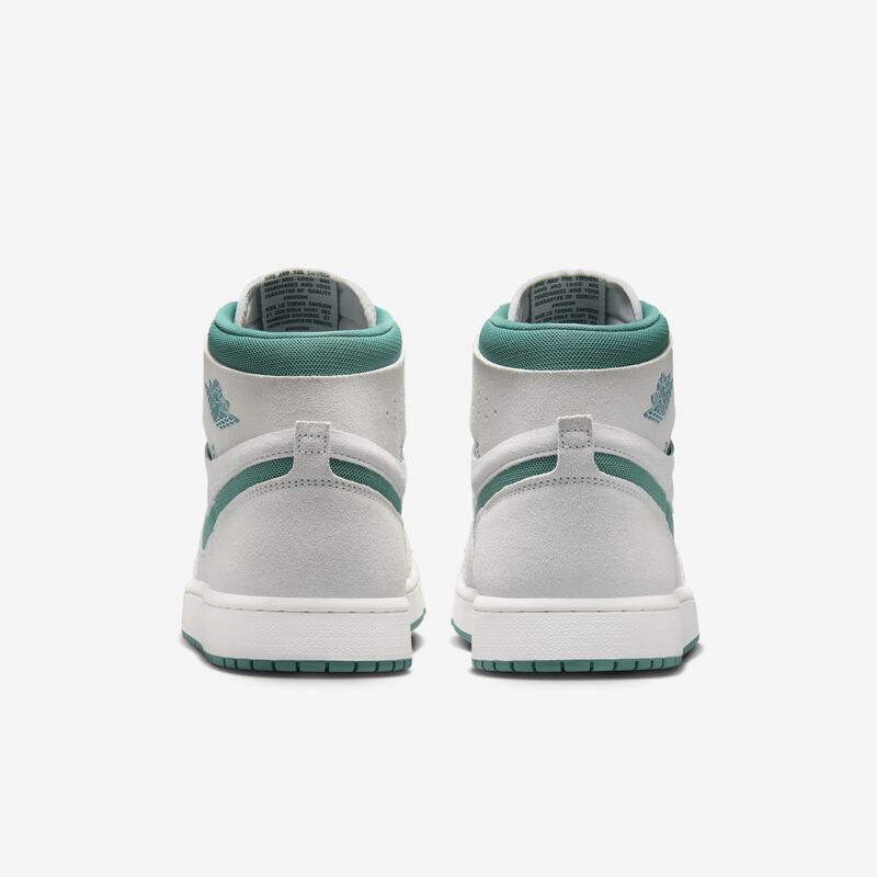 Air Jordan 1 Zoom CMFT 2, Blanco Cumbre/Verde Bicoastal-Oxidado, hi-res