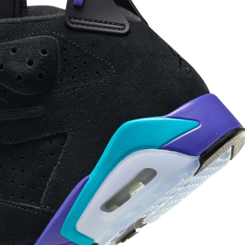 Air Jordan 6 Aqua, Negro/Tono aguamarina/Concordia brillante, hi-res