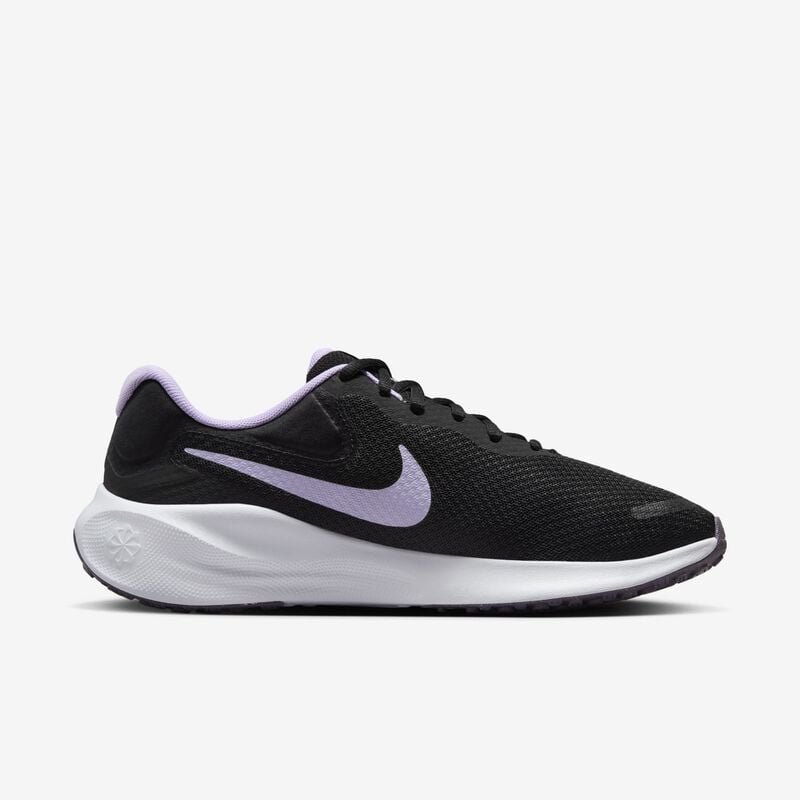 Nike Revolution 7, Negro/Lila Bloom-Blanco-Amanecer, hi-res