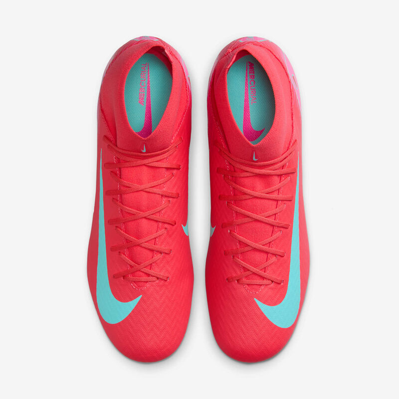 Nike Mercurial Superfly 10 Academy, Brasa Resplandor/Verde Aurora, hi-res
