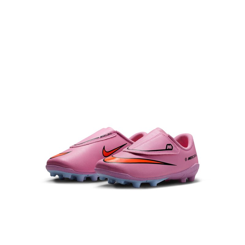 Nike Jr. Mercurial Vapor 16 Club, Flamenco Mágico/Carmesí Total/Negro, hi-res