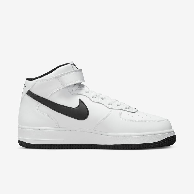 Nike Air Force 1 Mid '07, Blanco/Blanco/Negro, hi-res