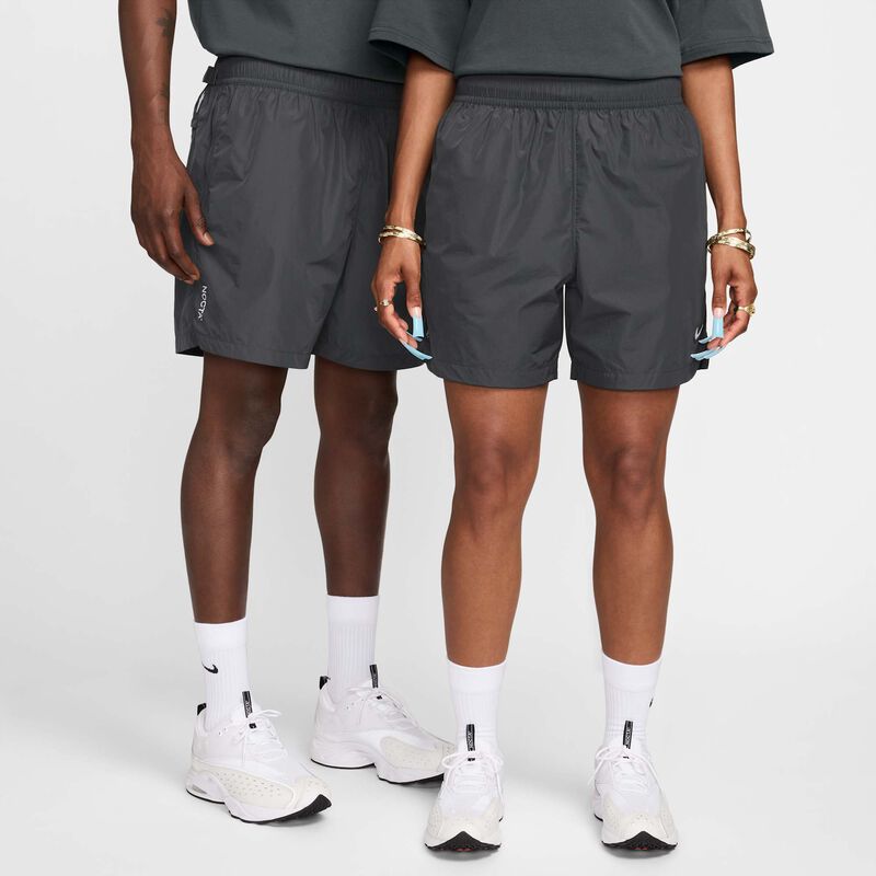 Nike NOCTA Cardinal Nylon Shorts, NEGRO, hi-res