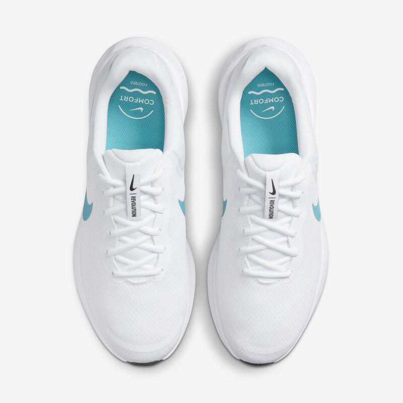 Nike Revolution 7, Cactus Blanco/Polvoriento: Platino Puro, hi-res
