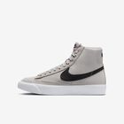 Nike Blazer Mid '77, Plata Metalizada/Negro-Blanco-Mineral De Hierro Claro, hi-res