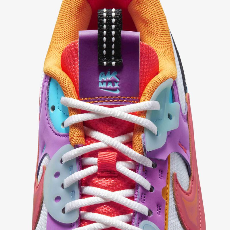 Nike Air Max 90 Futura, Blanco/Sueño fucsia/Azul báltico/Carmesí brillante, hi-res