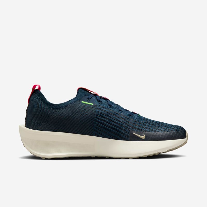Nike Interact Run, Azul Marino Militar/Hiperrosa/Marfil Pálido/Caqui Desierto, hi-res