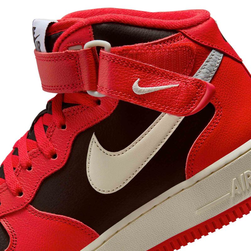 Nike Air Force 1 Mid '07 LV8, Negro/Leche de Coco-Plata Clara, hi-res