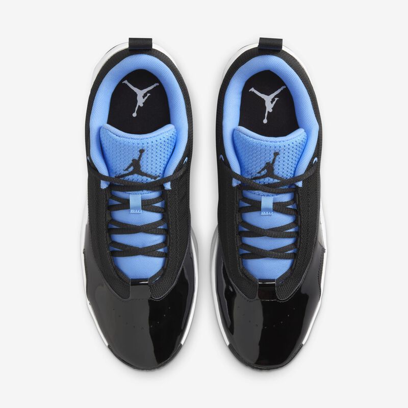 Jordan Max Aura 6, Negro/Azul Universitario/Blanco/Negro, hi-res