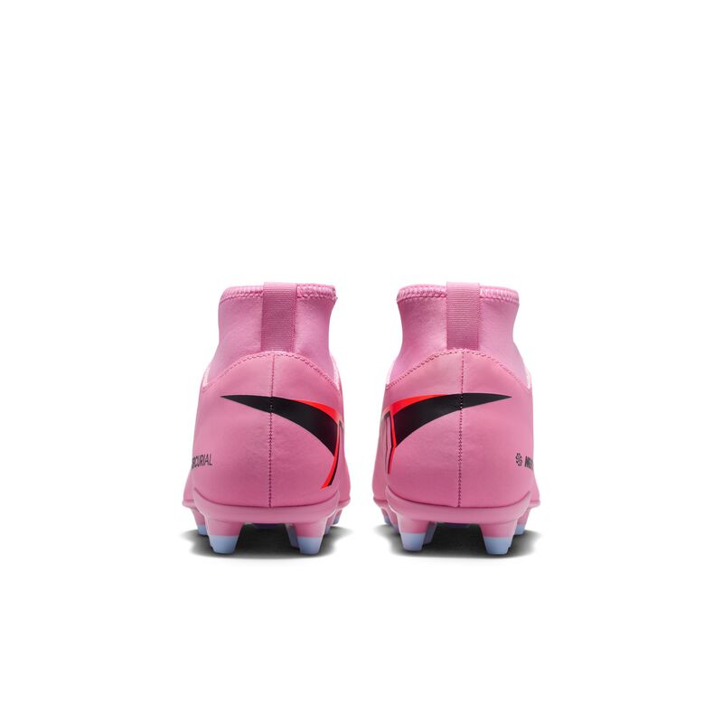 Nike Jr. Mercurial Superfly 10 Club, Flamenco Mágico/Carmesí Total/Negro, hi-res
