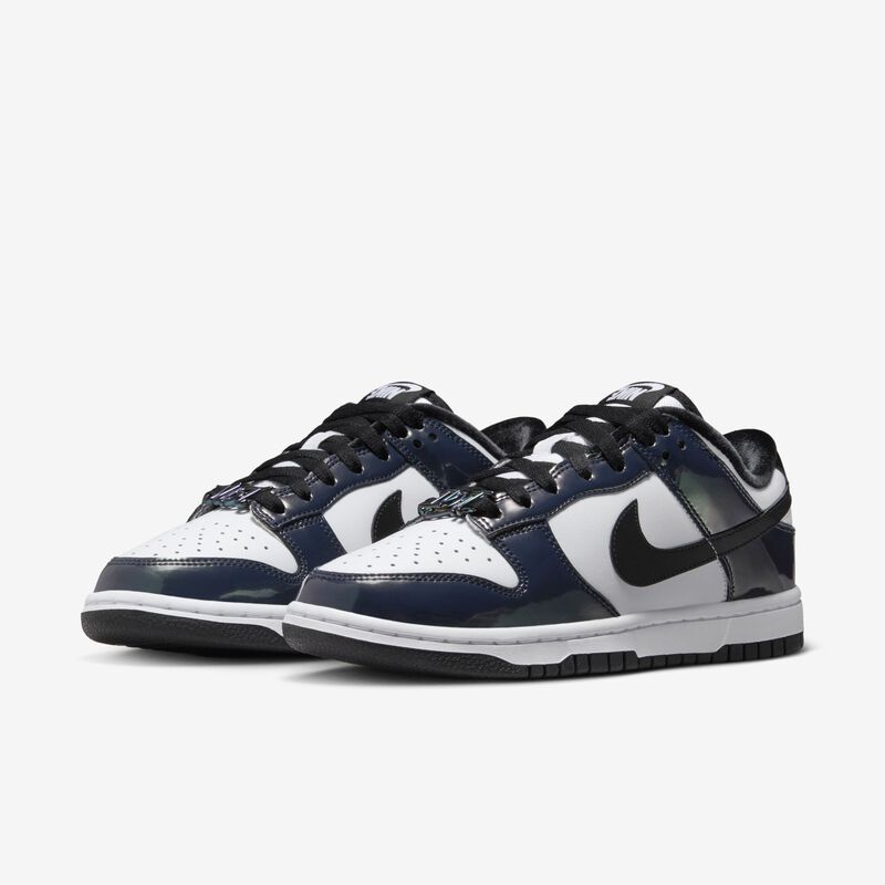 Nike Dunk Low SE, Negro/Negro-Multicolor-Blanco, hi-res