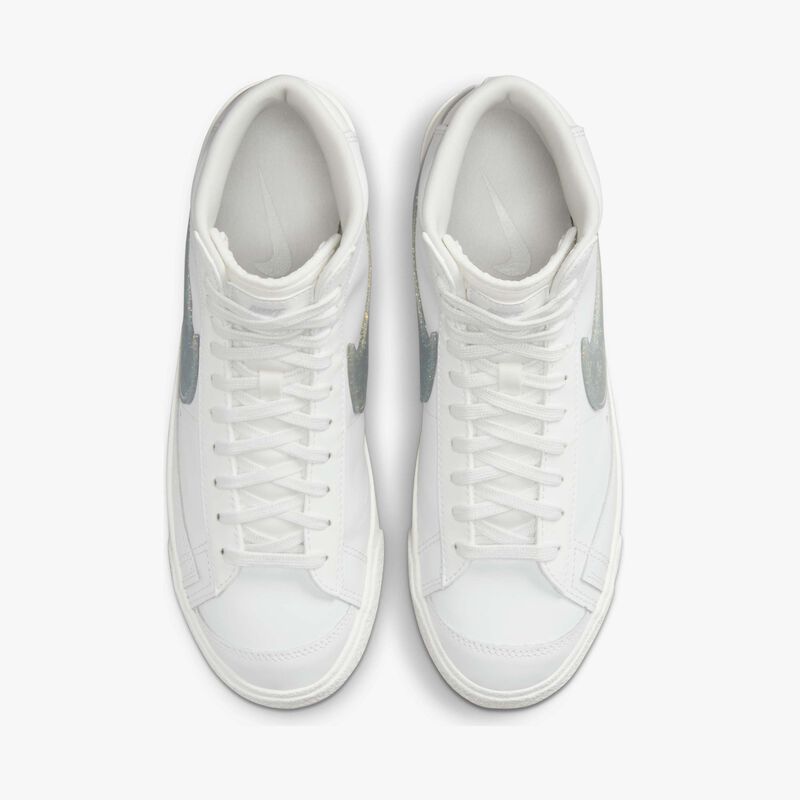 Nike Blazer Mid 77 Glitter Swoosh, BLANCO, hi-res