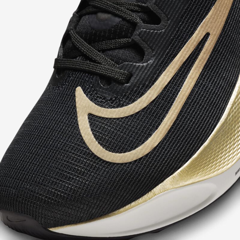 Nike Zoom Fly 5, Vela Negro/Mtlc Oro Grano, hi-res