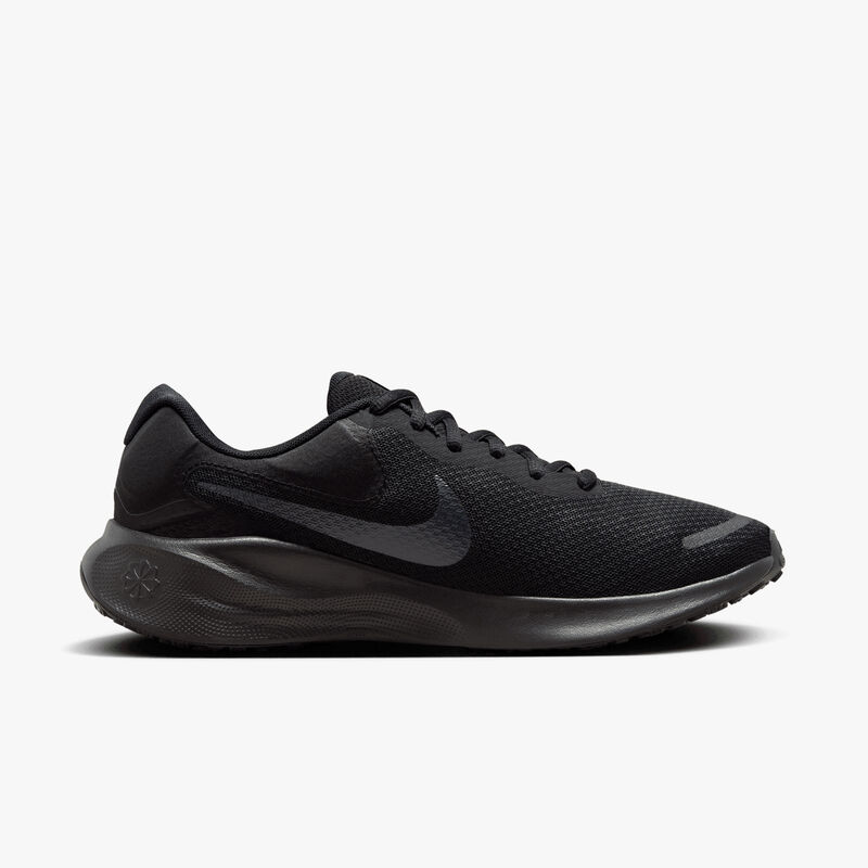 Nike Revolution 7, Negro/Sombrío Apagado, hi-res