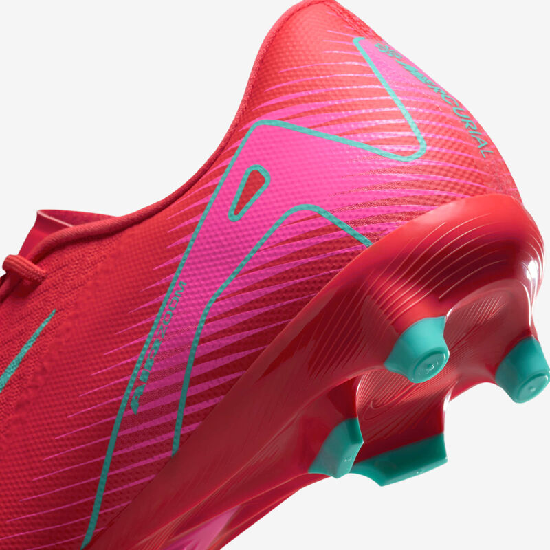 Nike Mercurial Vapor 16 Academy, Brasa Resplandor/Verde Aurora, hi-res
