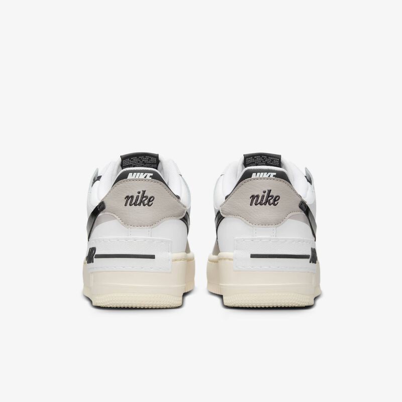 Nike Air Force 1 Shadow, Blanco/Gris Universitario/Tinte Platino/Sombrío Apagado, hi-res