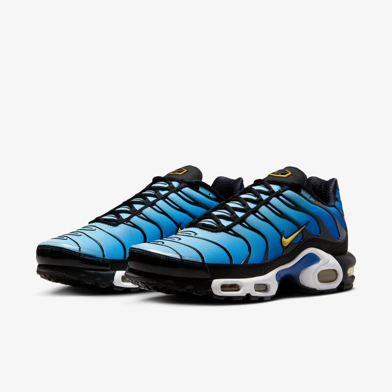 Nike Air Max Plus OG, Negro/Azul Cielo/Hiperazul/Gamuza, hi-res