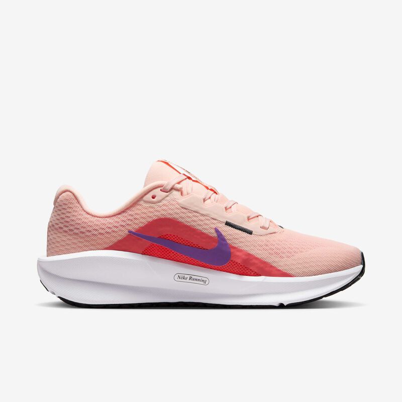 Nike Downshifter 13, Coral Lavado/Brasa Mágica/Negro/Morado Vivo, hi-res