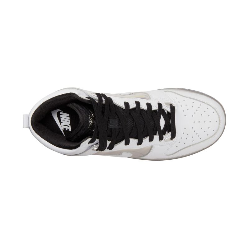 Nike Dunk High SE, Blanco/Plata metalizado/Negro/Blanco, hi-res