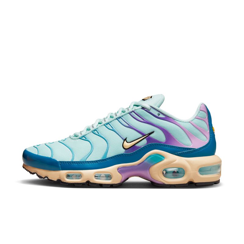Nike Air Max Plus, Jade Hielo/Sésamo/Azul Industrial/Púrpura, hi-res