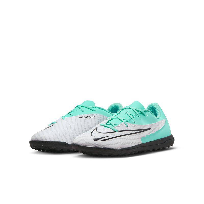 Nike Jr. Phantom GX Club TF, Hiperturquesa/Sueño fucsia/Blanco/Negro, hi-res