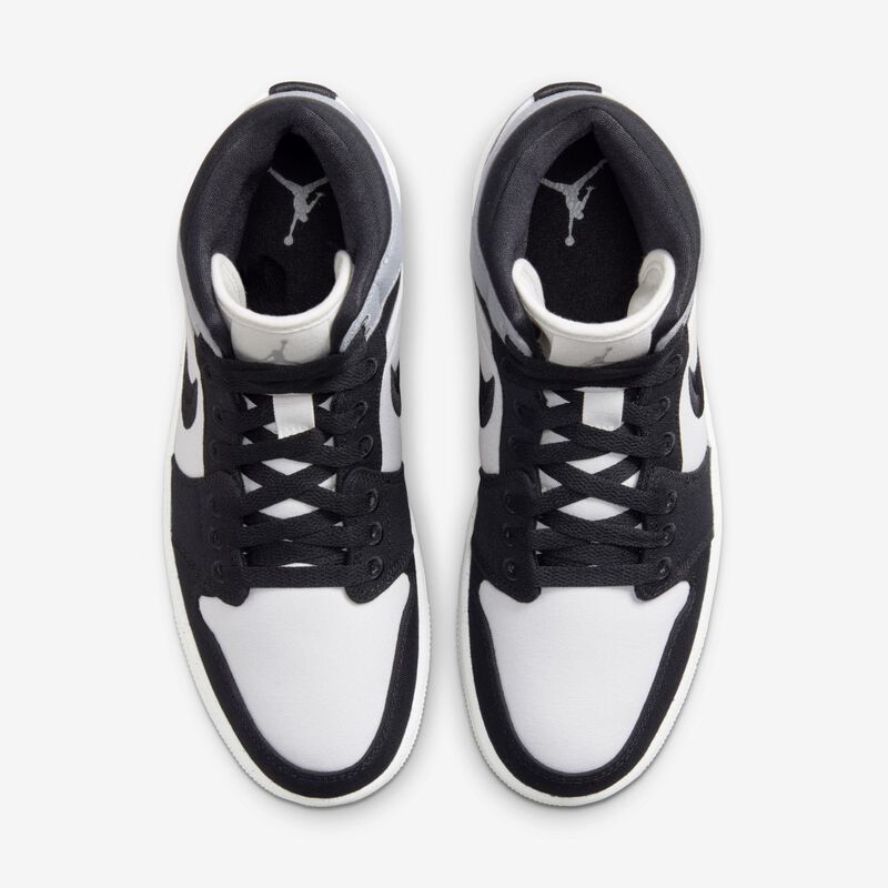 Air Jordan 1 Mid SE, Vela/Gris acero claro/Negro, hi-res