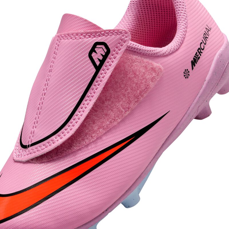 Nike Jr. Mercurial Vapor 16 Club, Flamenco Mágico/Carmesí Total/Negro, hi-res