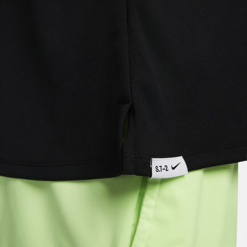 Nike Dri-FIT UV Miler Studio '72, Negro/Avalancha lima, hi-res