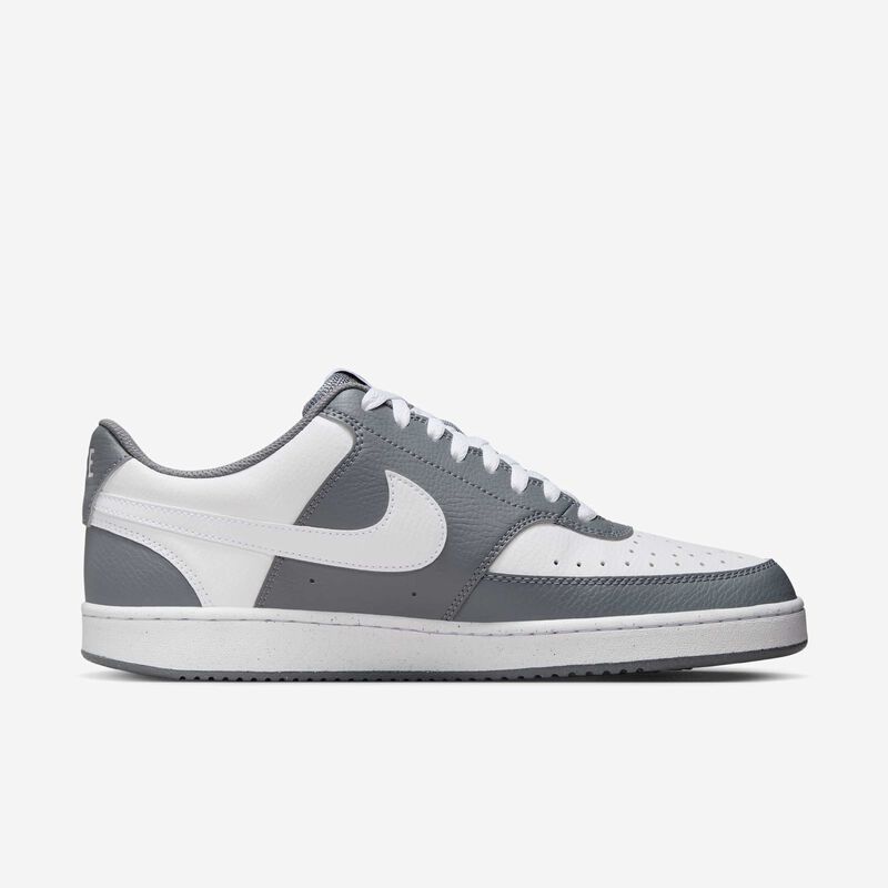 Nike Court Vision Low, Gris frío/Blanco/Blanco, hi-res