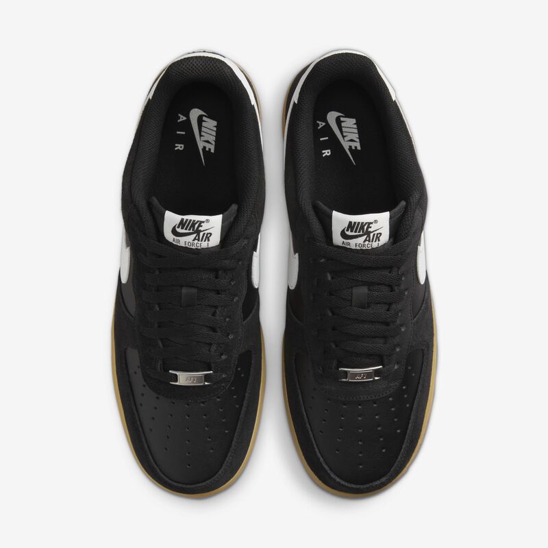 Nike Air Force 1 '07 LV8, Negro/Blanco Cumbre-Marrón Claro Chicle, hi-res