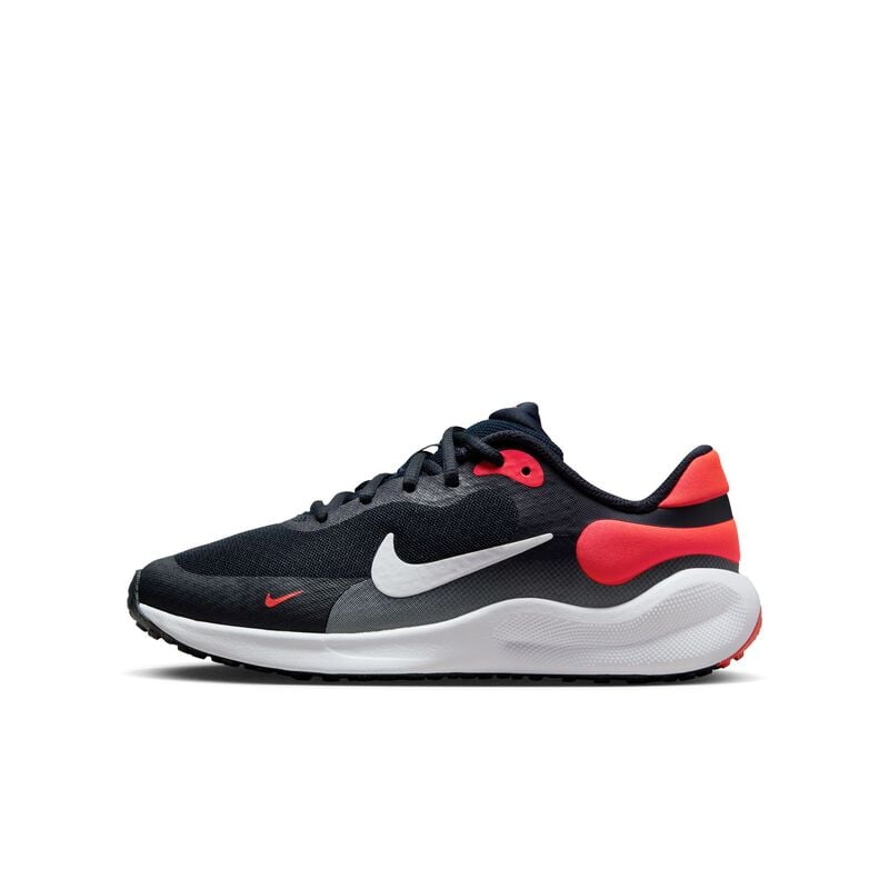 Nike Revolution 7, Obsidiana oscuro/Carmesí brillante/Negro/Blanco, hi-res